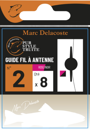 Guide fil bicolore Rose